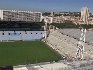 下载视频: Nouveau stade Vélodrome : les images du chantier