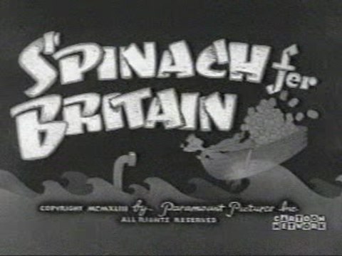 Popeye - Spinach Fer Britain