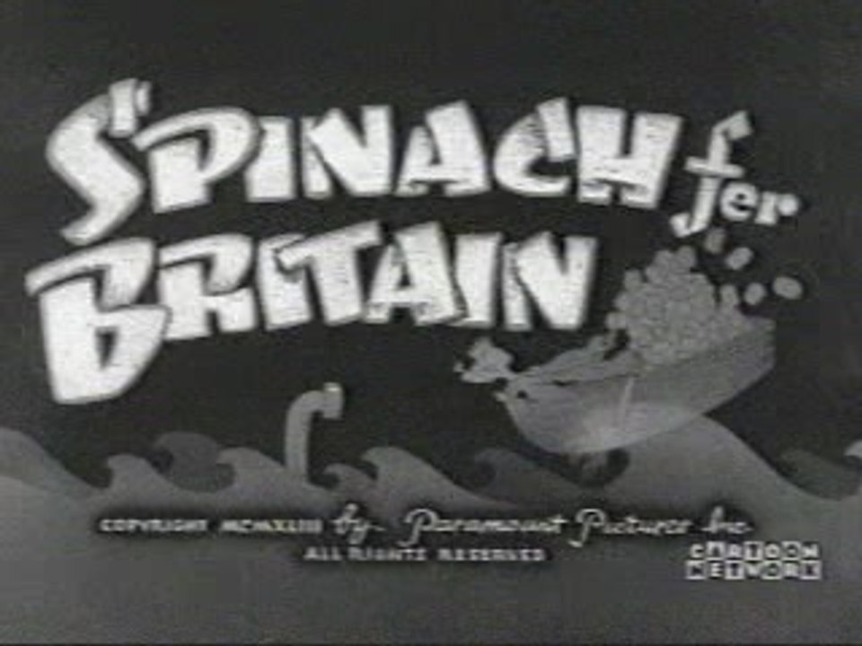 Popeye - Spinach Fer Britain