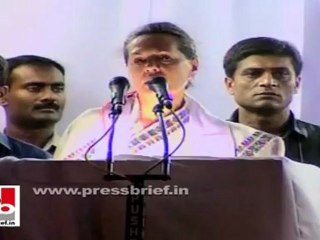 Sonia Gandhi: Congress works for development and empowerment of weaker society