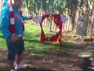 Taraftar van Persie'yi yaktı