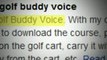 GolfBuddy Voice GPS Rangefinder