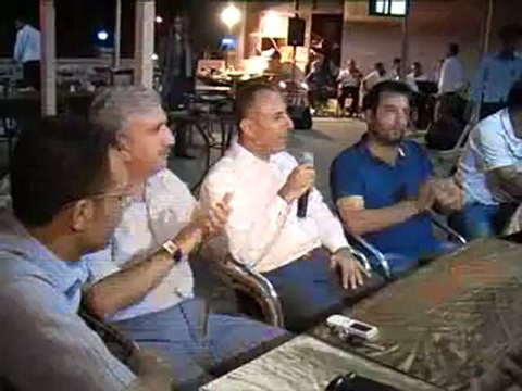 SİVEREK KAYMAKAMI MAHMUT HERSANLIOĞLU VEDA YEMEĞİ