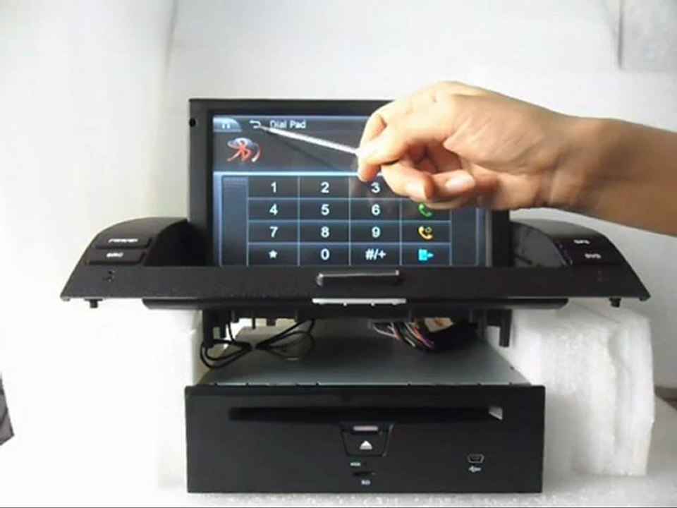 Mazda 6 dvd player with GPS Navigation TV Touch Screen support bluetooth ipod