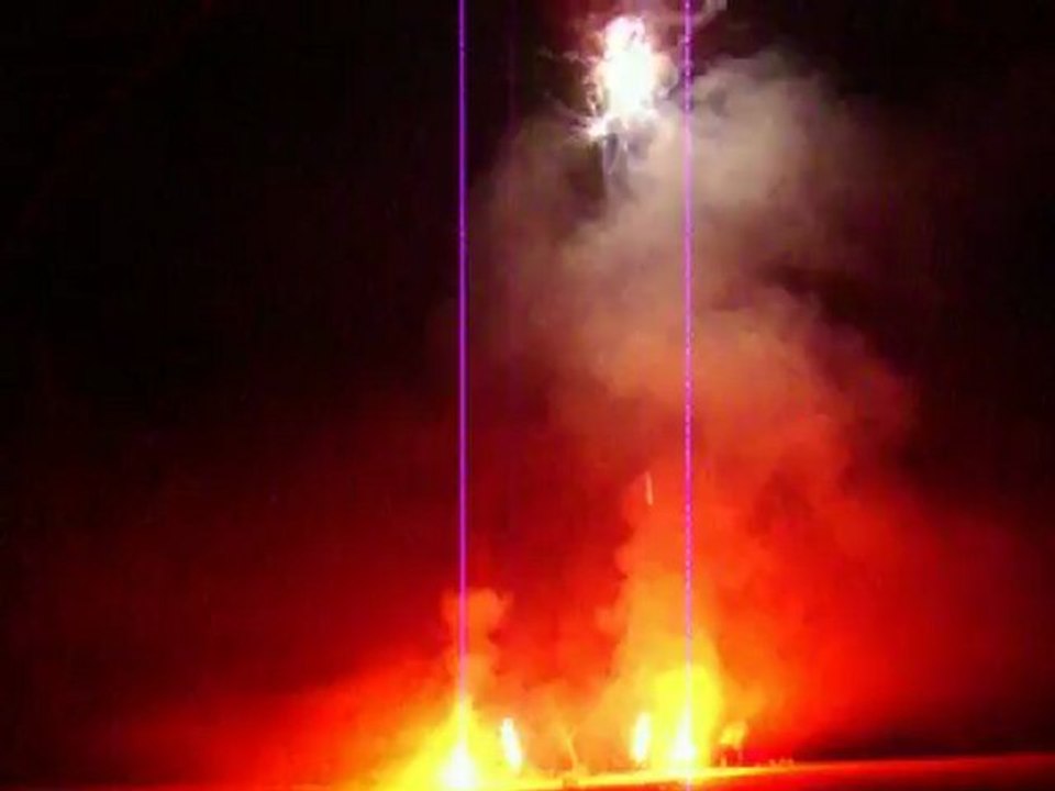 Feu d'artifices à la Frairie de VARS 16 le12 août 2012