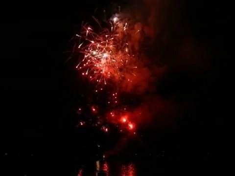 début du feu d'artifice du 15 aout 2012 vidéo 1sur4