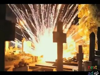 Zombie grandma massacred in the streets of Buenos Aires