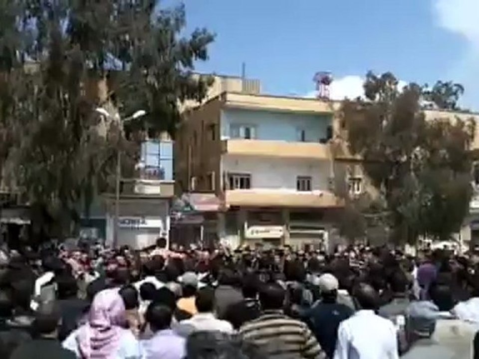 Footage from Daraa