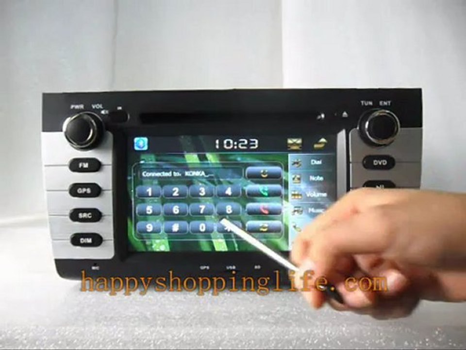 Suzuki Swift DVD Player with GPS Navigation TV Touch screen support IPOD USB SD