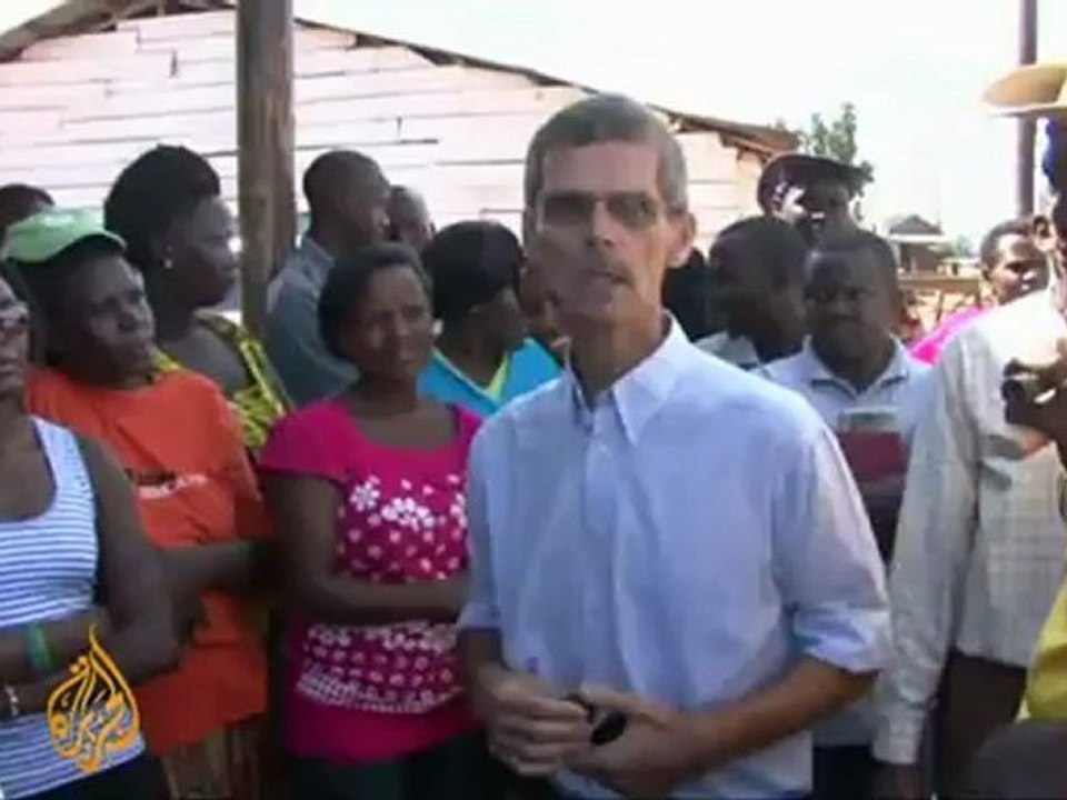 Uganda elects first white politician