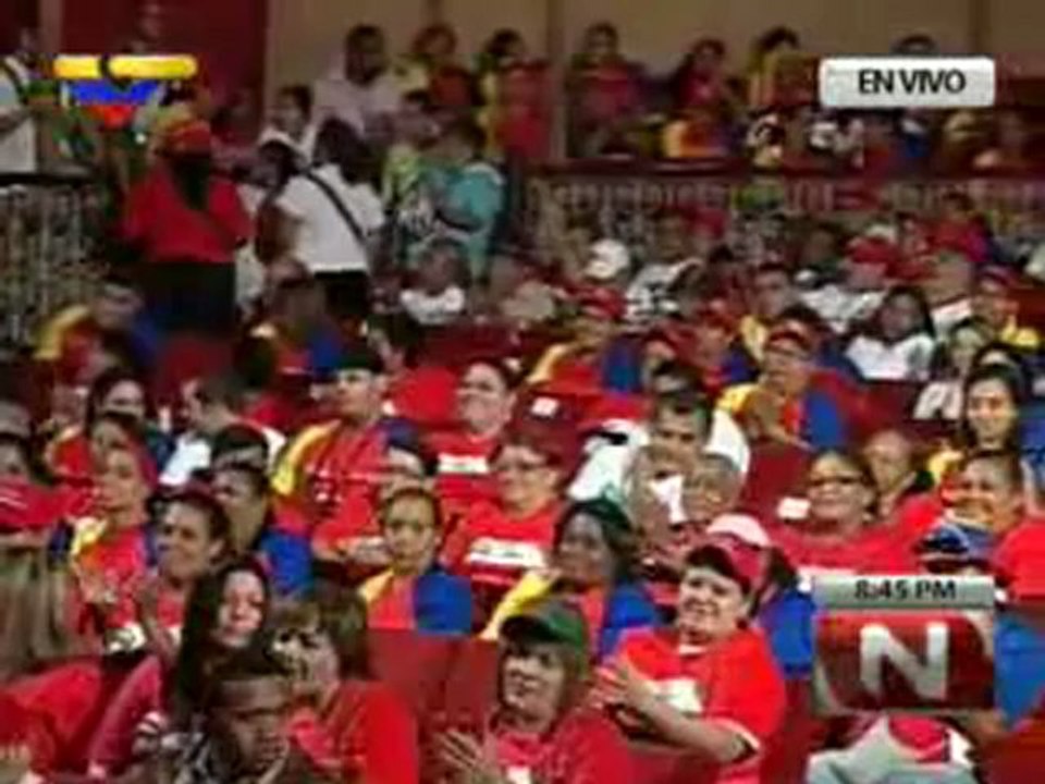 (VÍDEO) Palabras Candidato Hugo Chávez (5/6) en el Teatro Municipal 15.08.2012
