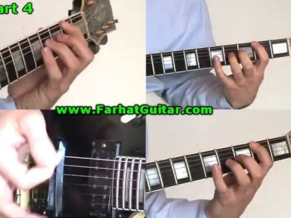Master of Puppets Metallica Guitar Cover 4  www.FarhatGuitar.com