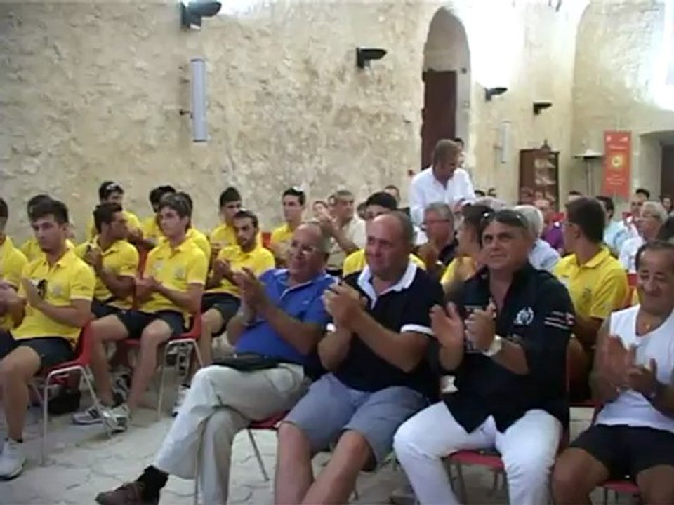 SICILIA TV FAVARA - Presentazione ufficiale della Pro Favara Calcio. Tutti favaresi i giocatori