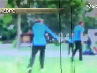 Inédito: El equipo Conquis se columpia, baila, canta...