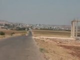 فري برس  ريف حلب - باتبو - تصاعد الدخان جراء القصف بالطيران - 16-8 -2012