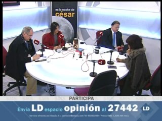 Tertulia política de Cesar. La ayuda a los hipopótamos  - 12/01/12