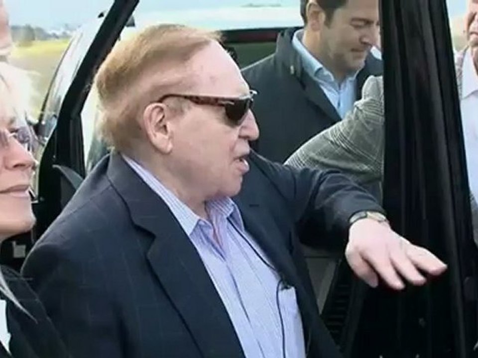 Sheldon Adelson visita los terrenos donde se podría ubicar Eurovegas