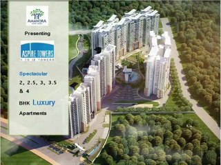 Inspirational Apartments in Hadapsar in Amanora Park Town