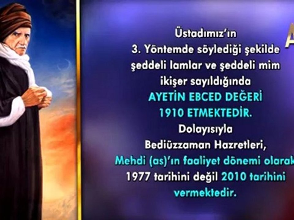 Bediüzzaman ve Tevbe 32'nin Ebcedi