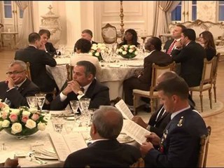 Dîner de gala en présence du Président gabonais et du Président turc