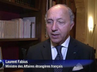 Syrie: Fabius prévoit des défections "spectaculaires"