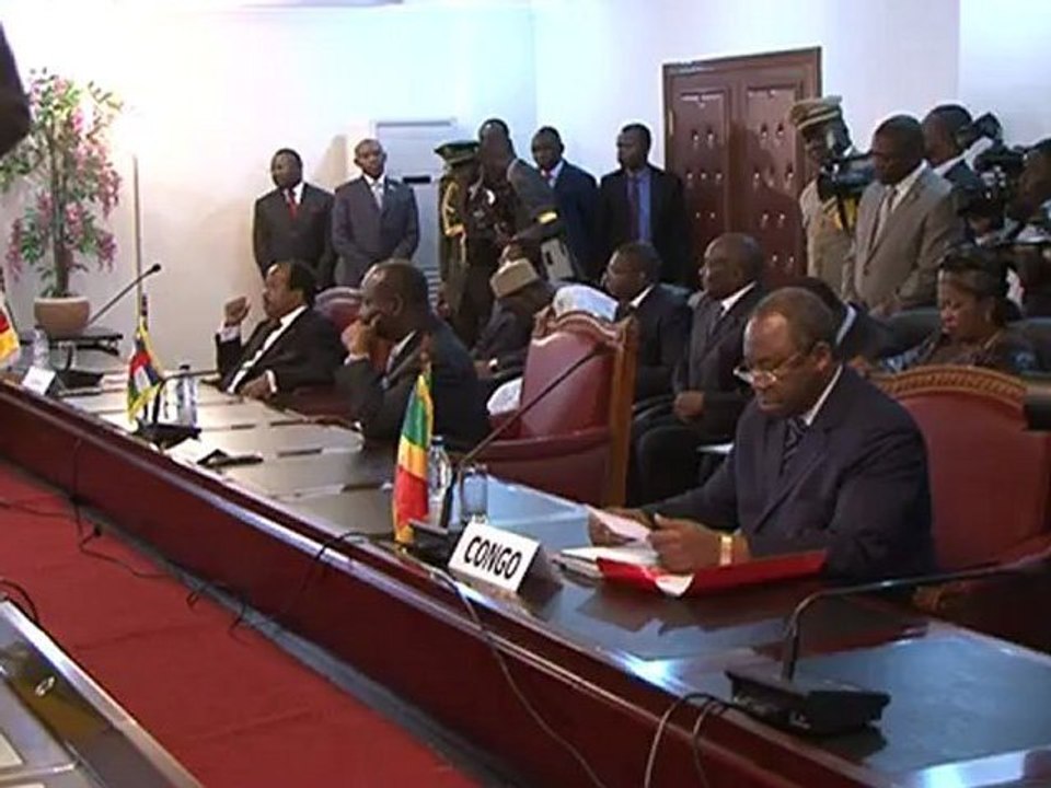 Le Président Ali Bongo Ondimba au 11ème sommet de la CEMAC - partie 1