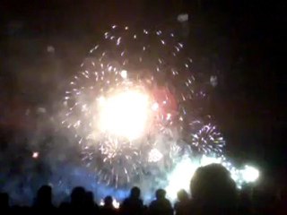 Feu d'artifice du 15 août 2012 à Royan