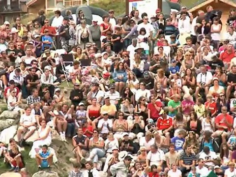 Tignes - Show de plongeons de haut vol - Eté 2011