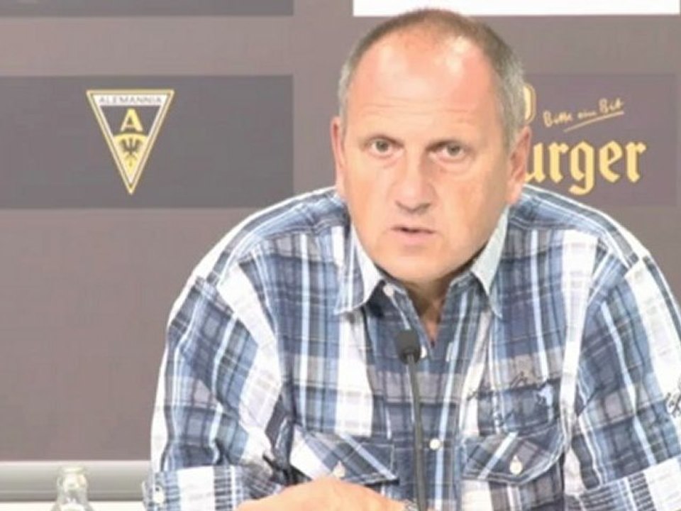 Ralf Aussem: ,,Angst haben wir keine''