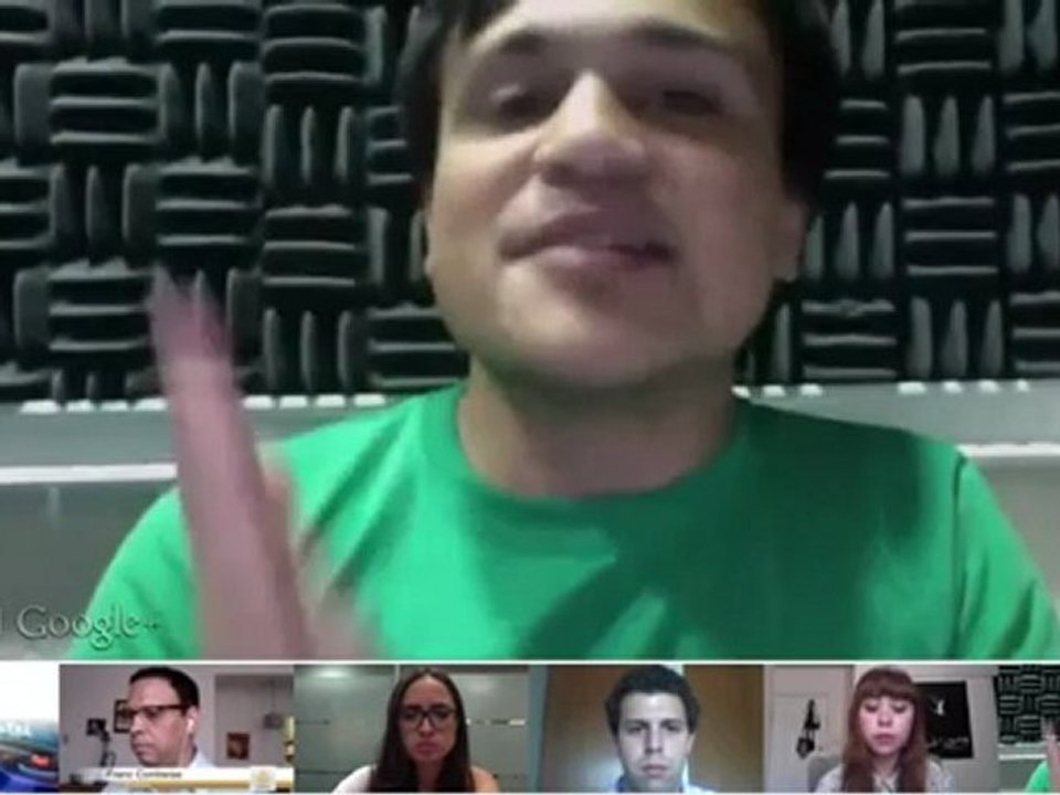 Google+ Hangout: The #YoSoy132 student movement in Mexico