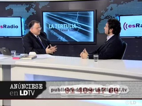 César Vidal entrevista a Alberto Lardíes, periodista de La Gaceta - 25/03/10