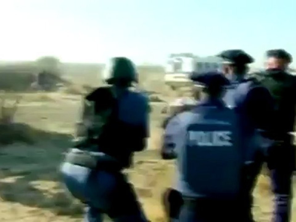 Police open fire on miners in South Africa