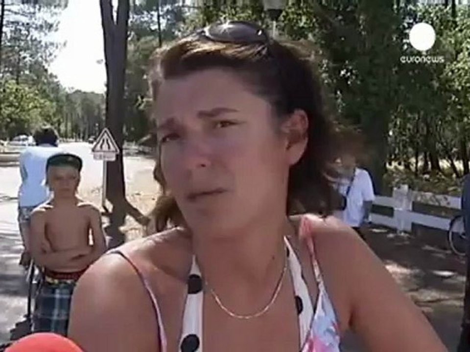 France: l'incendie de Lacanau "ne se propage plus"