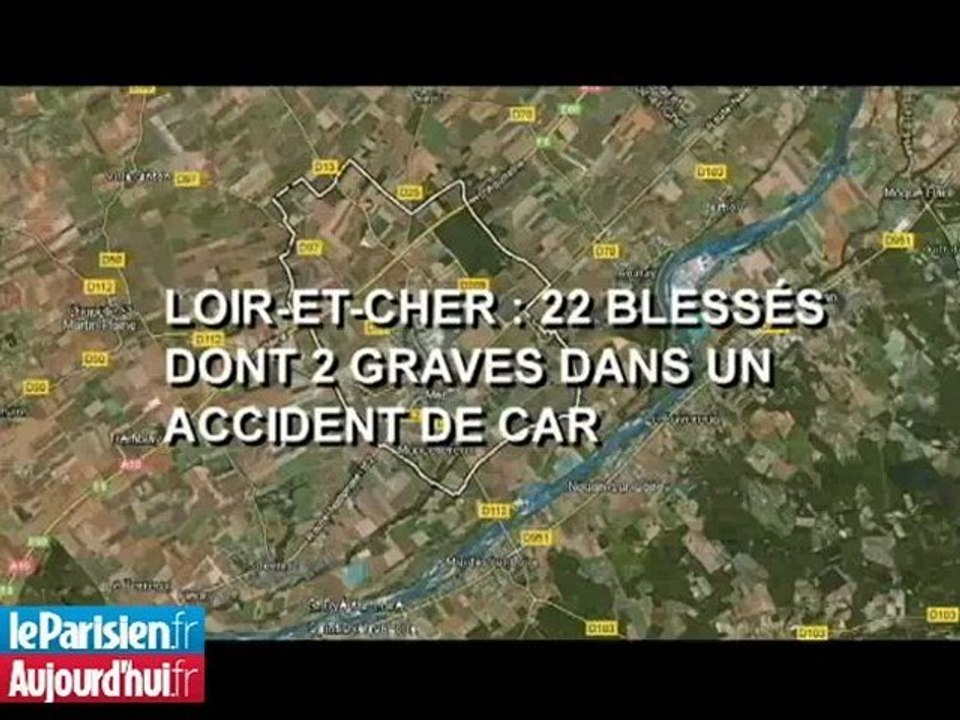 Loir-et-Cher : 22 blessés dont deux graves dans un accident de car