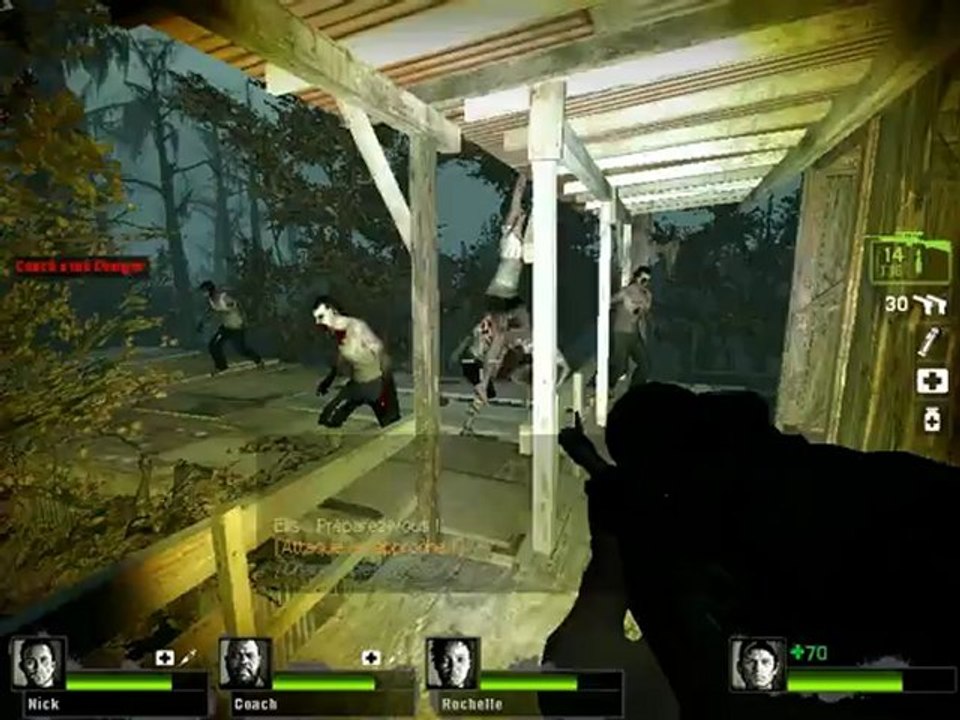 Left 4 dead 2 Marais infectée, Cabane