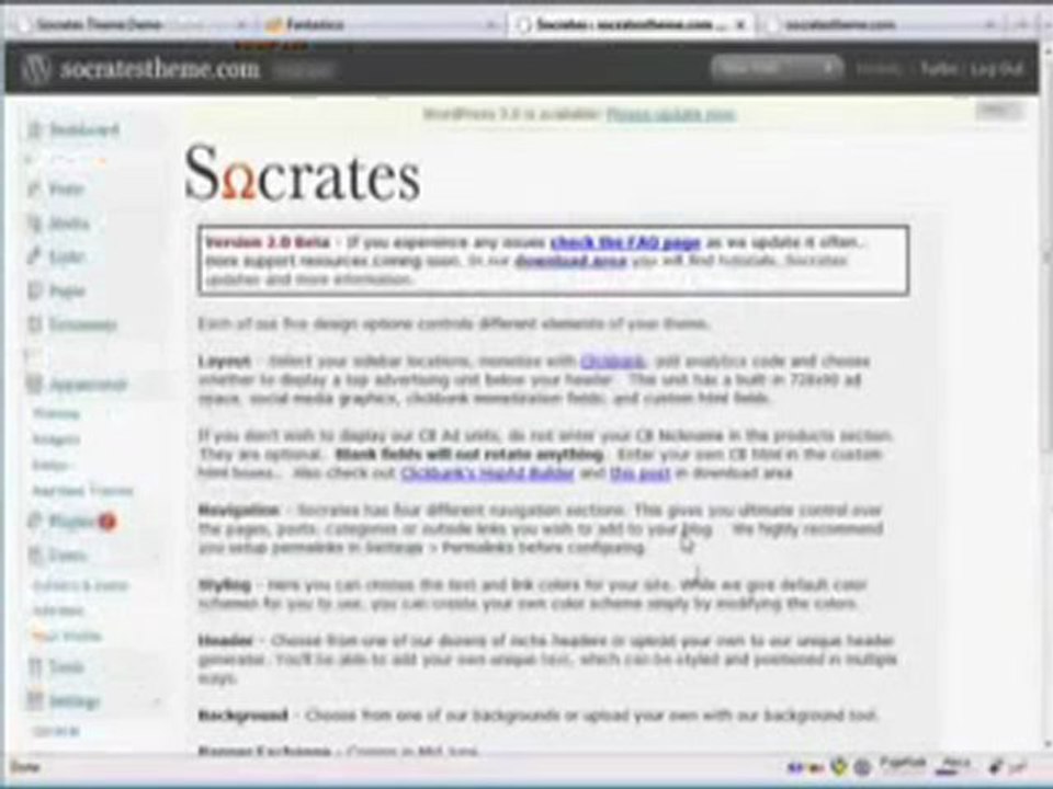 Socrates Wordpress Theme FREE Download