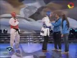 Duelo de taekwondo  la pelea entre Marcelo Tinelli y Sebastián Crismanich en ShowMatch