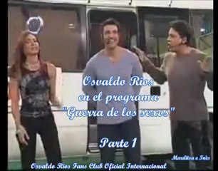 Osvaldo Rios en el programa Guerra de los sexos - Parte 1