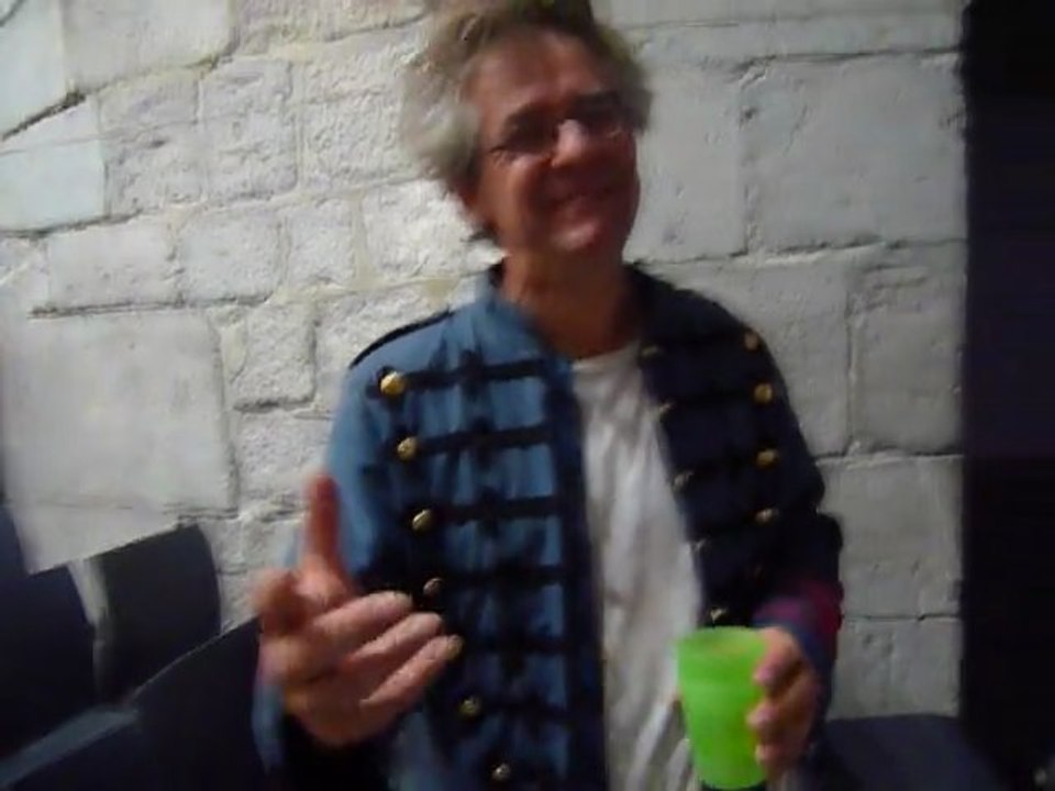 Pascal Servet  ( "Barnabé" dans "Dernière ronde à la Bastille" ) balade théâtralisée office du tourisme Grenoble