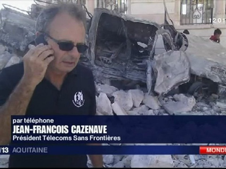 [TSF] France 3 - Evaluations télécoms en Syrie - 2012