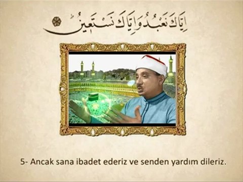 Abdussamed Fatiha Suresi Arapça ve meal