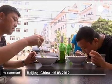 Un robot pour fabriquer des nouilles en Chine - no comment