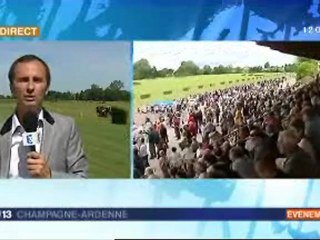 Les trotteurs en course à Montier-en-Der (52)