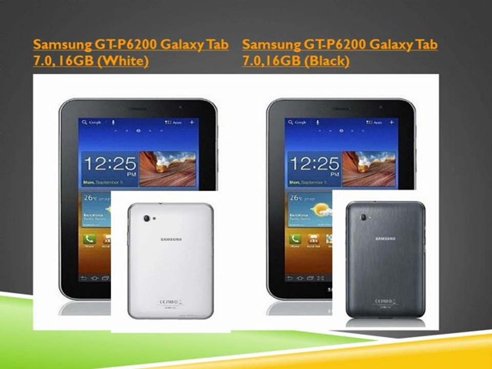 Viewsonic Viewpad 7 VS Samsung Galaxy Tab 7