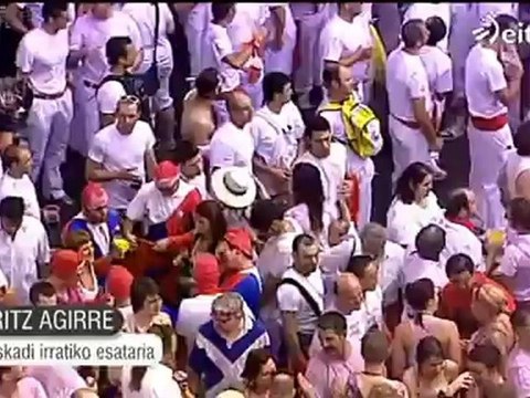 Jai giro ederra Iruñeako Sanferminetan!
