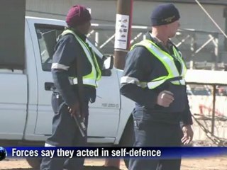 S.African police killed 34 miners in 'self-defence'