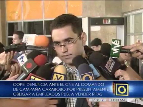 Copei solicita al CNE que investigue al Comando Carabobo por rifa de la revolución