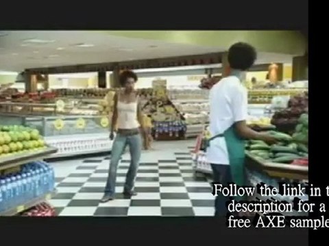 BomChickaWahWahs AXE effect comercial The AXE Deodorant Spray Commercial Free Axe sample in description