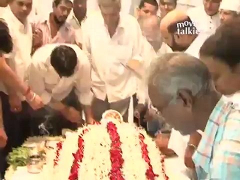 Bollywood Celebs At Cinematographer Ashok Mehta's Funeral