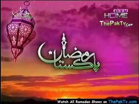 Ramzan Pakistan By PTV Home (Aftar) - 17th August 2012 - Part 2/3